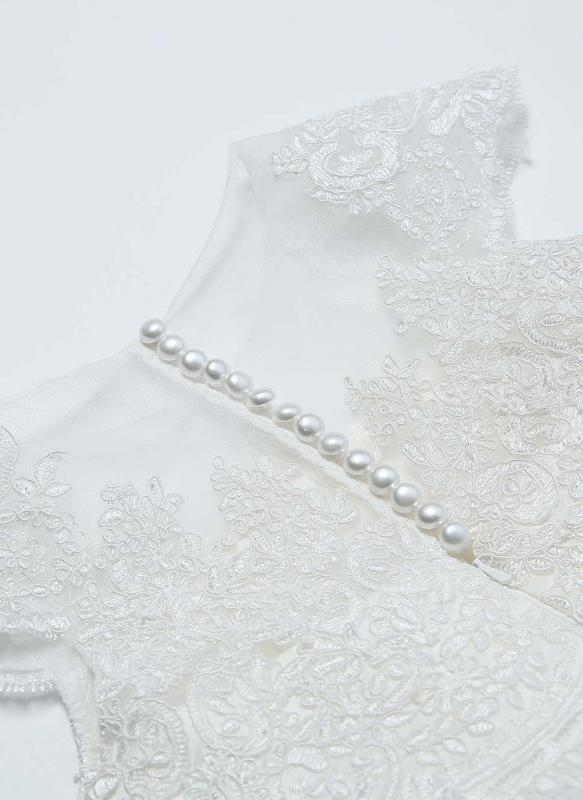 Floryme A-line Lace Tulle Knee-length Flower Girl Dress