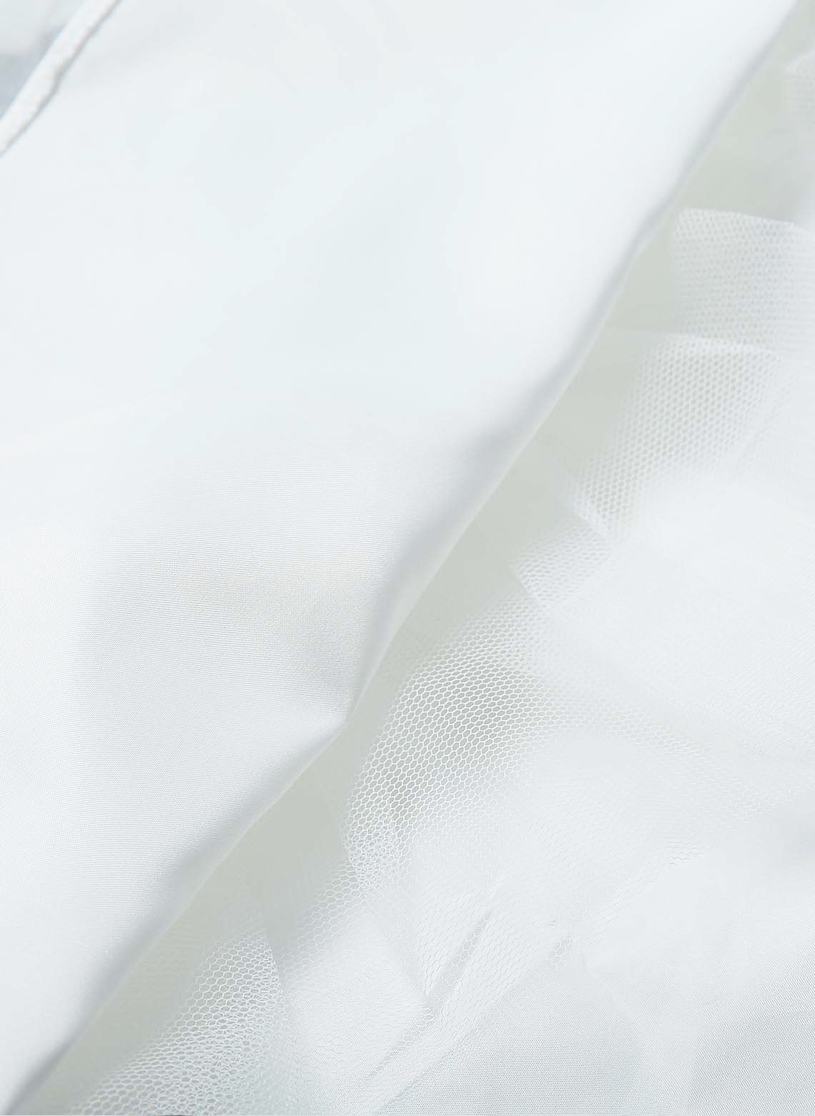 Floryme A-line Satin Tulle Knee-length Flower Girl Dress