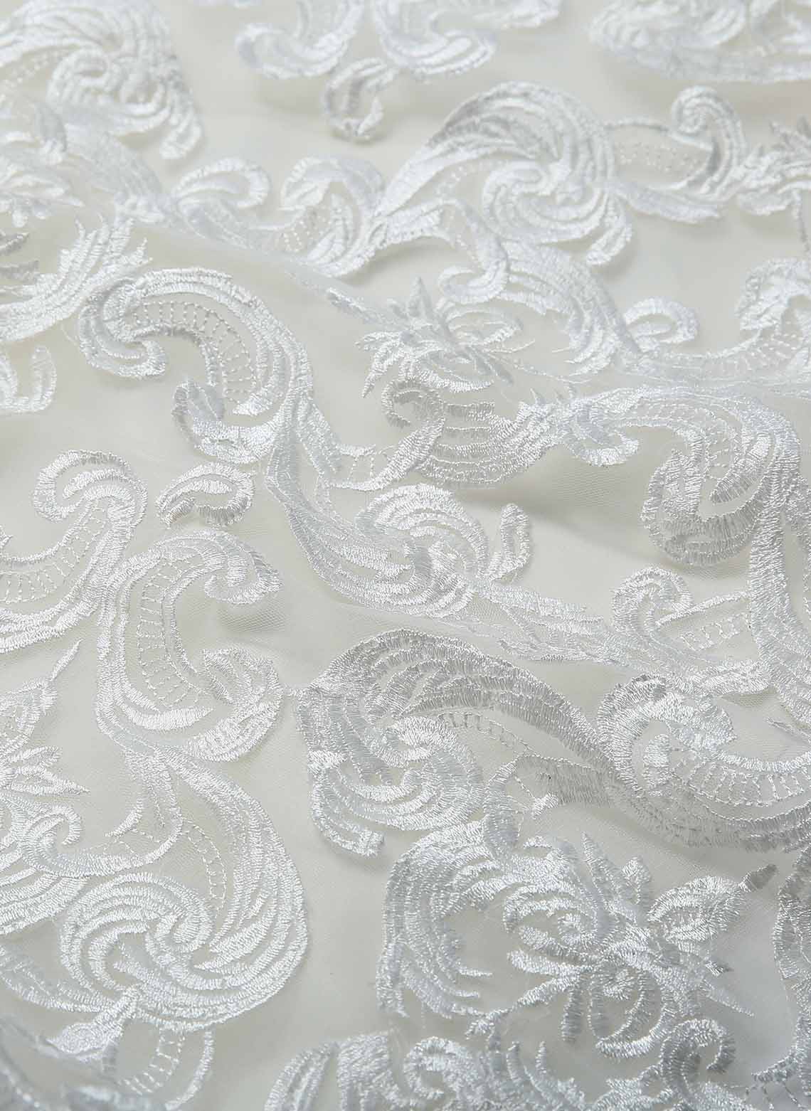 Floryme A-Line Satin Tulle Lace Court Train Flower Girl Dress