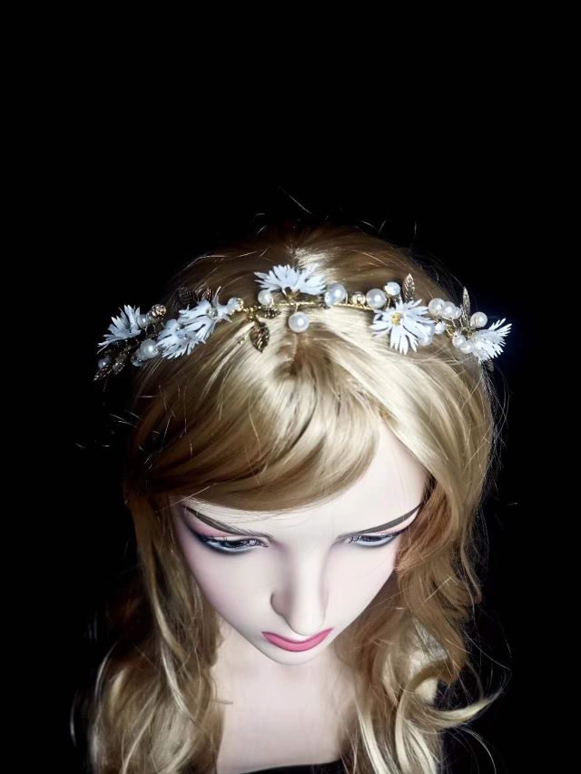 Floryme Flower Girl Headpiece Wedding/Special Occasion
