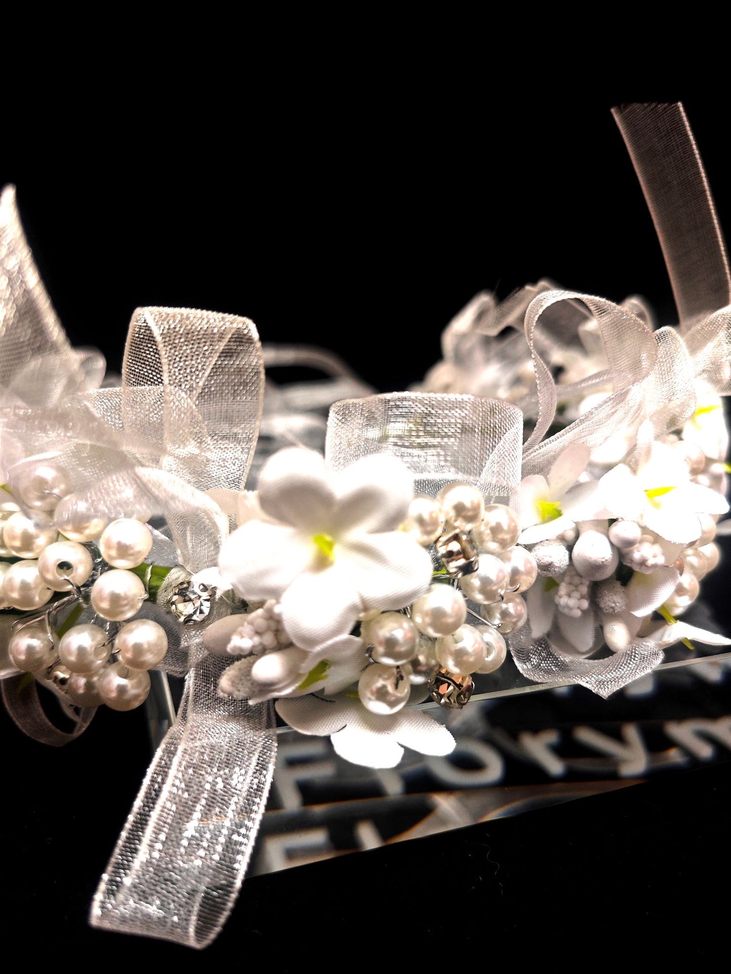 Floryme Flower Girl Accessories Alloy Headpieces With Flower/Imitation Pearls