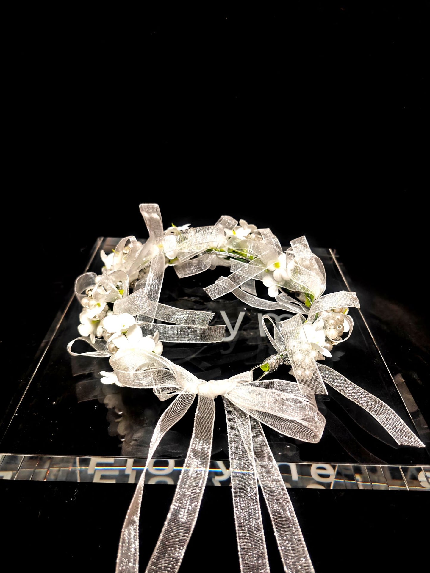Floryme Flower Girl Accessories Alloy Headpieces With Flower/Imitation Pearls