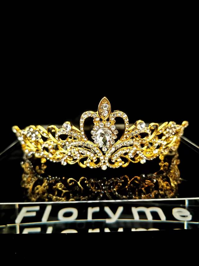Floryme Flower Girl Alloy Headpieces With Crystal/Rhinestones