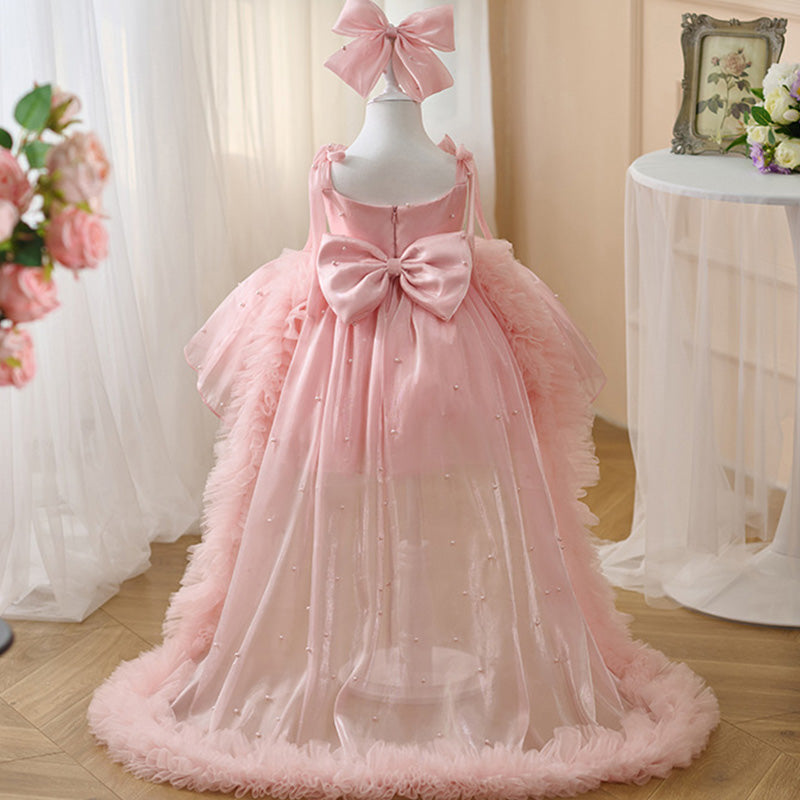 Floryme Princess Knee-length Toddler Birthday Dress