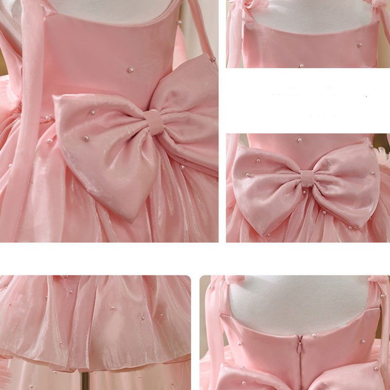 Floryme Princess Knee-length Toddler Birthday Dress
