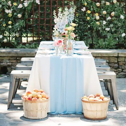 Floryme Dreamlike/Fascinating Chiffon Decorations - Table Runner