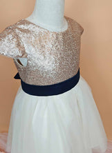 Floryme A-line Tulle/Lace Knee-Length Flower Girl Dress