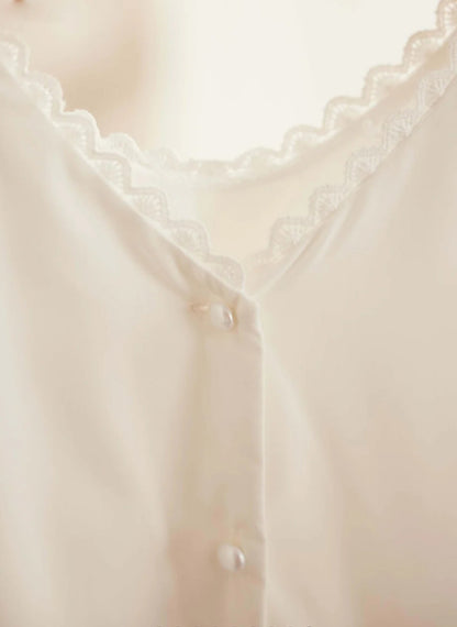 Floryme Lace Tulle Junior Bridesmaid Dress, First Communion & Portrait Gown