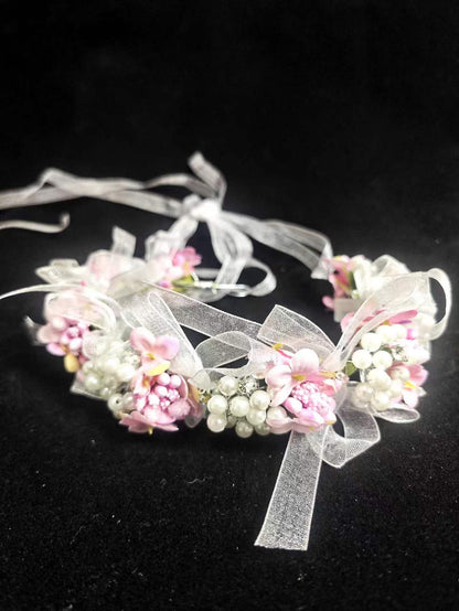 Floryme Flower Girl Headpiece Special Occasion Sequin/Flower