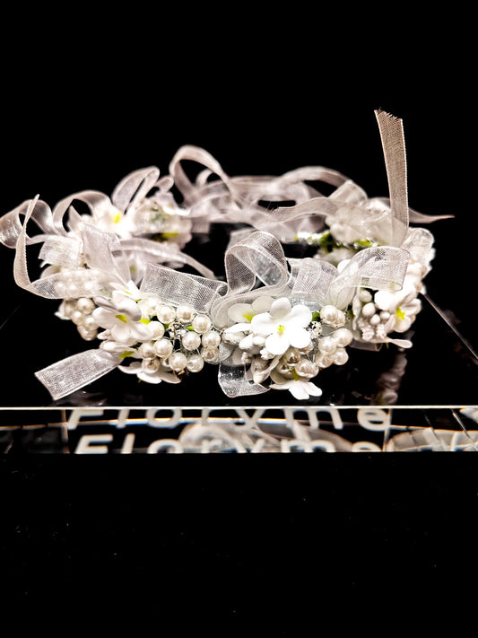 Floryme Flower Girl Accessories Alloy Headpieces With Flower/Imitation Pearls