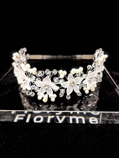 Floryme Flower Girl Accessories Alloy Headpieces With Crystal/Imitation Pearls/Rhinestones