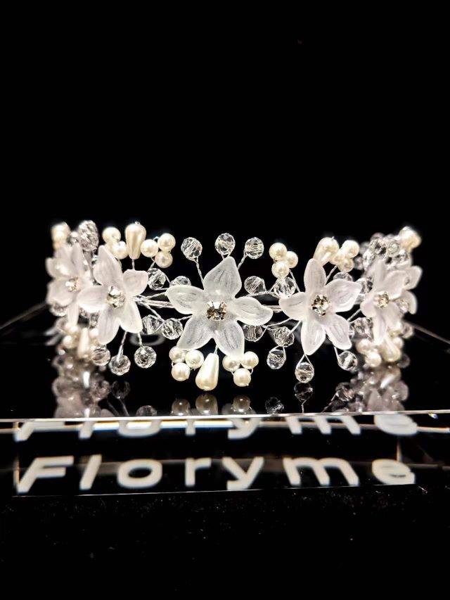 Floryme Flower Girl Accessories Alloy Headpieces With Crystal/Imitation Pearls/Rhinestones