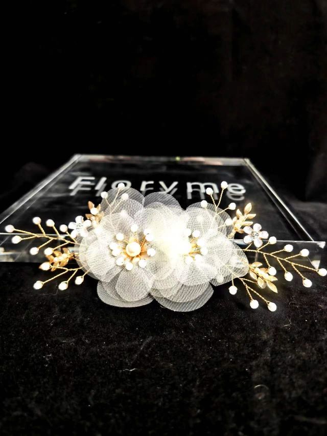 Floryme Flower Girl Alloy Headpieces With Flower