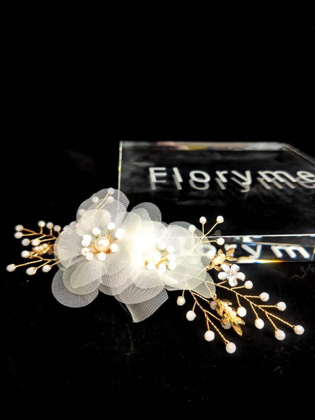 Floryme Flower Girl Alloy Headpieces With Flower