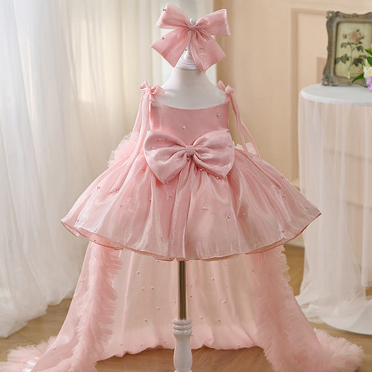 Floryme Princess Knee-length Toddler Birthday Dress
