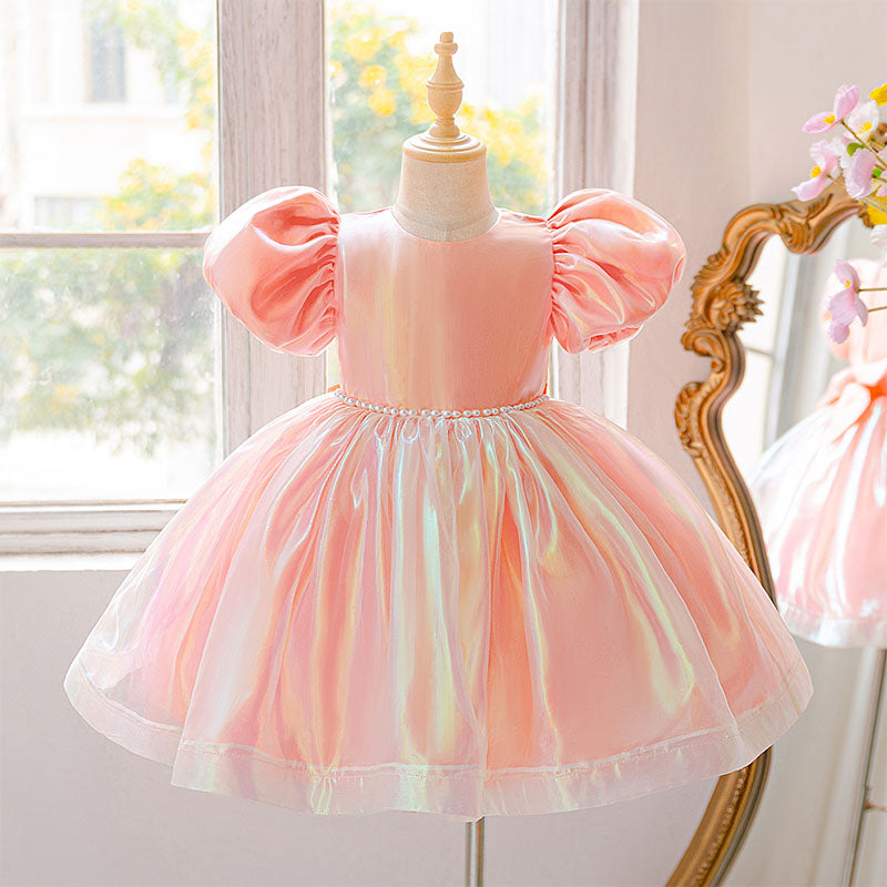 Floryme Princess Knee-length Toddler First Birthday Dress