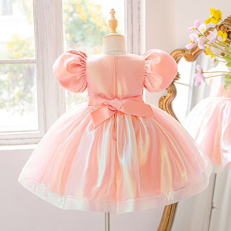 Floryme Princess Knee-length Toddler First Birthday Dress
