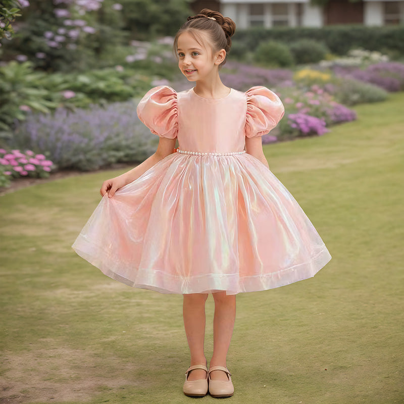 Floryme Princess Knee-length Toddler First Birthday Dress