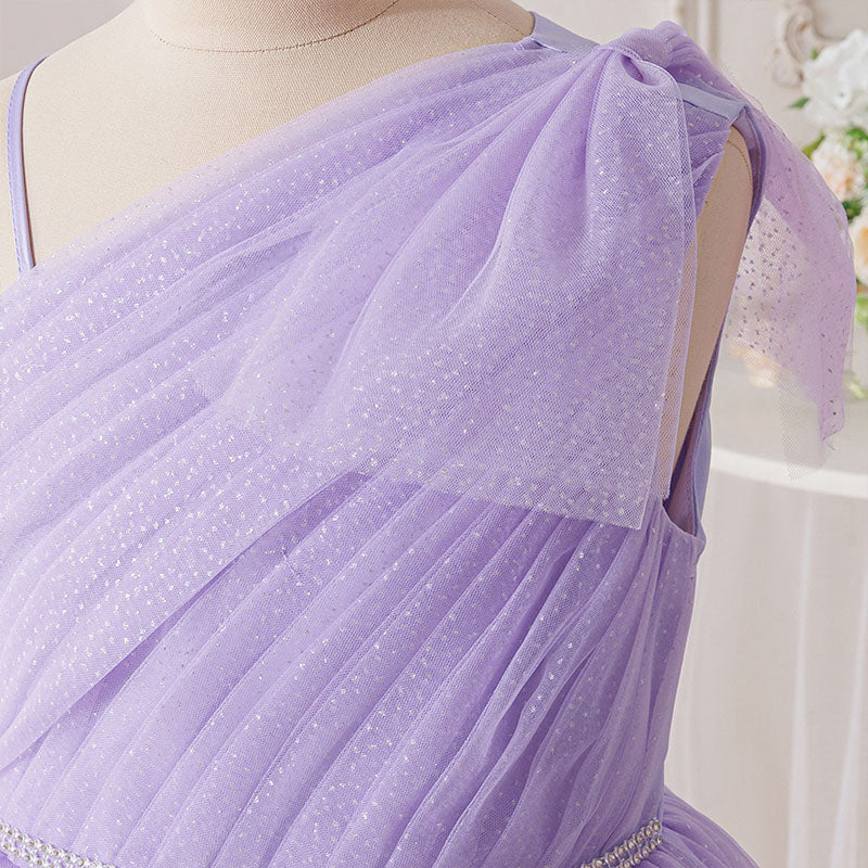 Floryme A-line Floor-Length 1st Birthday Dress and Pageant Dress