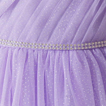 Floryme A-line Floor-Length 1st Birthday Dress and Pageant Dress