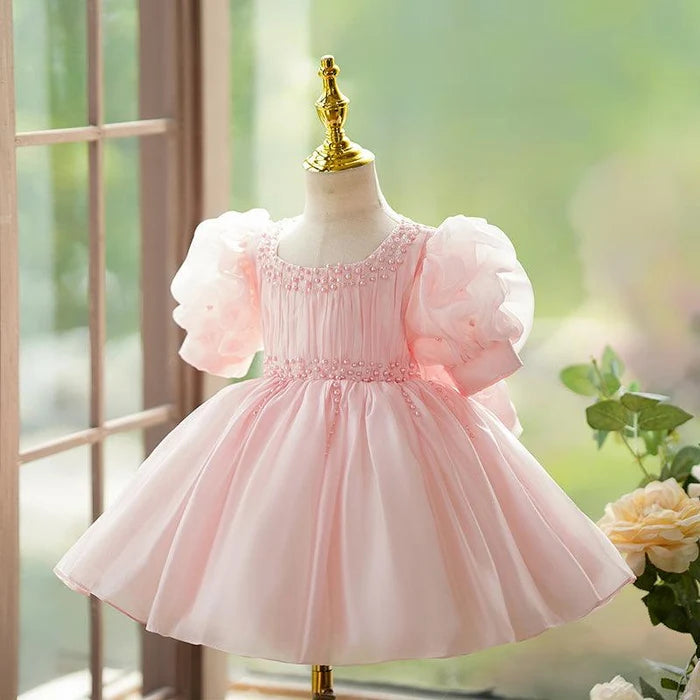 Floryme Tutu Organza Dress for Birthday Party & Flower Girl