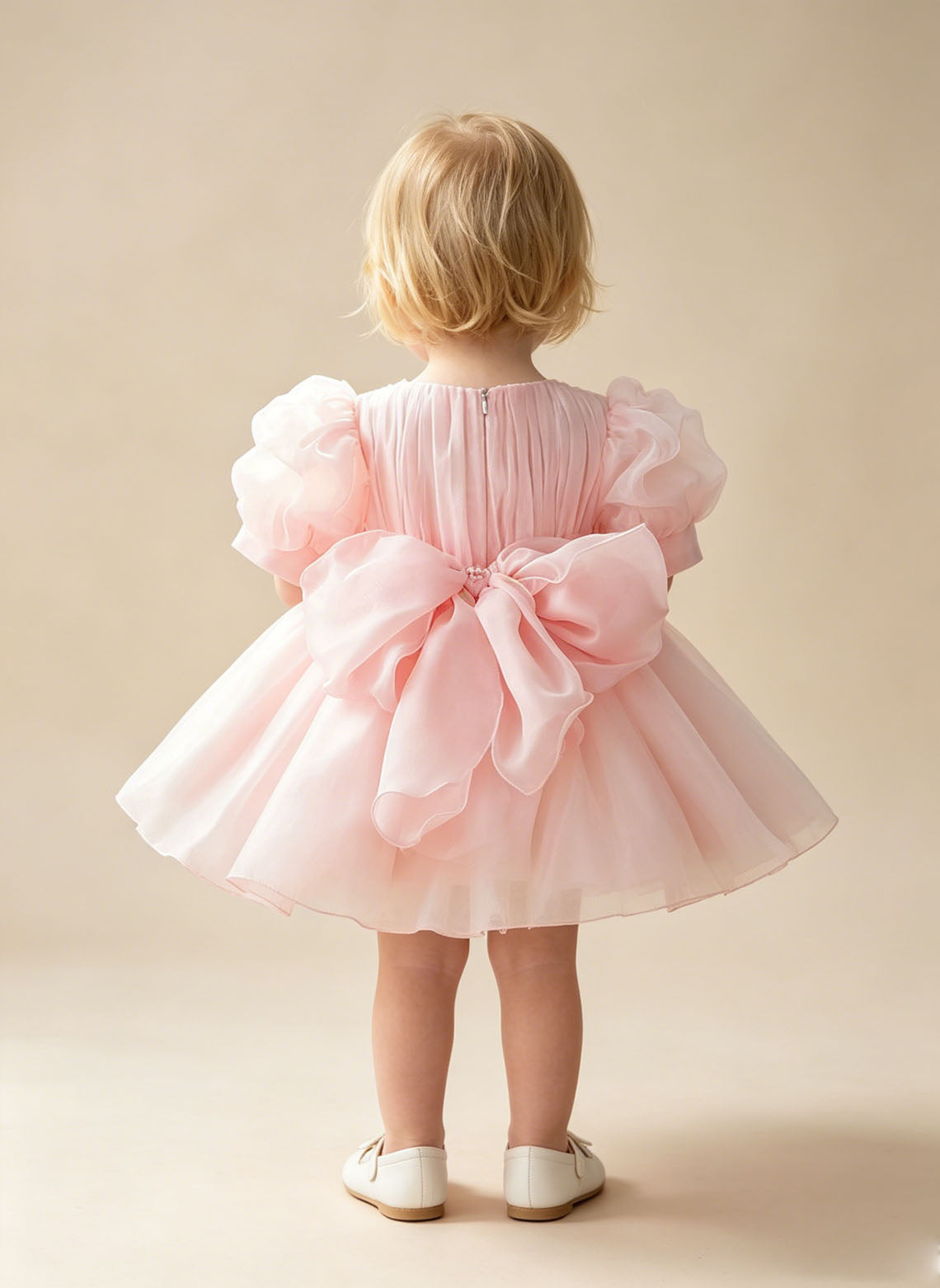 Floryme Tutu Organza Dress for Birthday Party & Flower Girl
